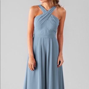 Kennedy Blue Stella bridesmaid’s dress Slate Blue